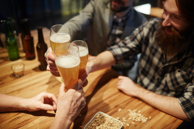 friends out for a drink