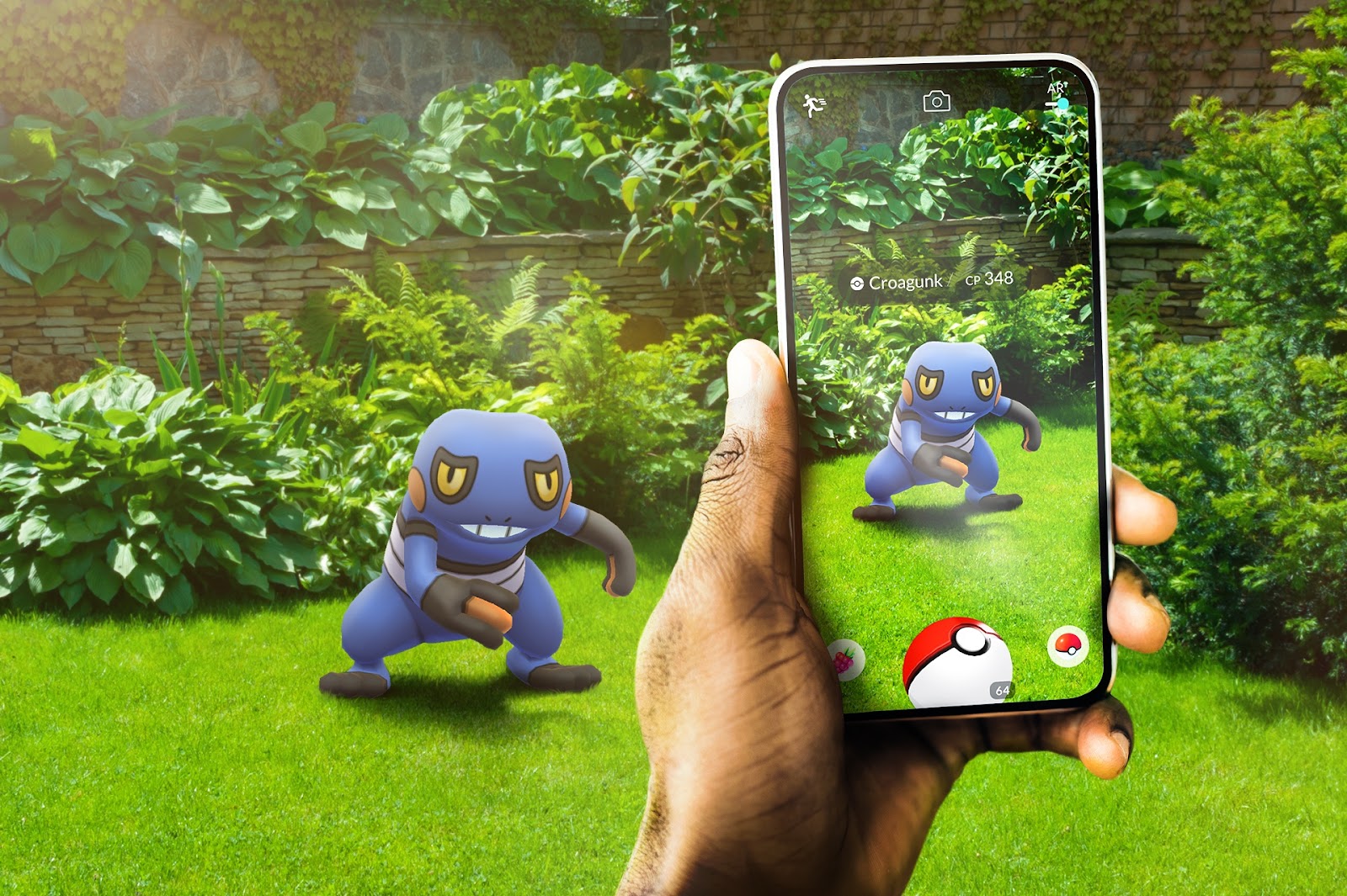 Pokemon Go - Example of Augmented Reality