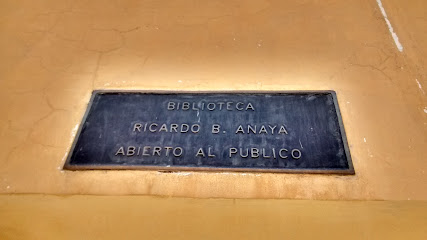Biblioteca Ricardo B. Anaya