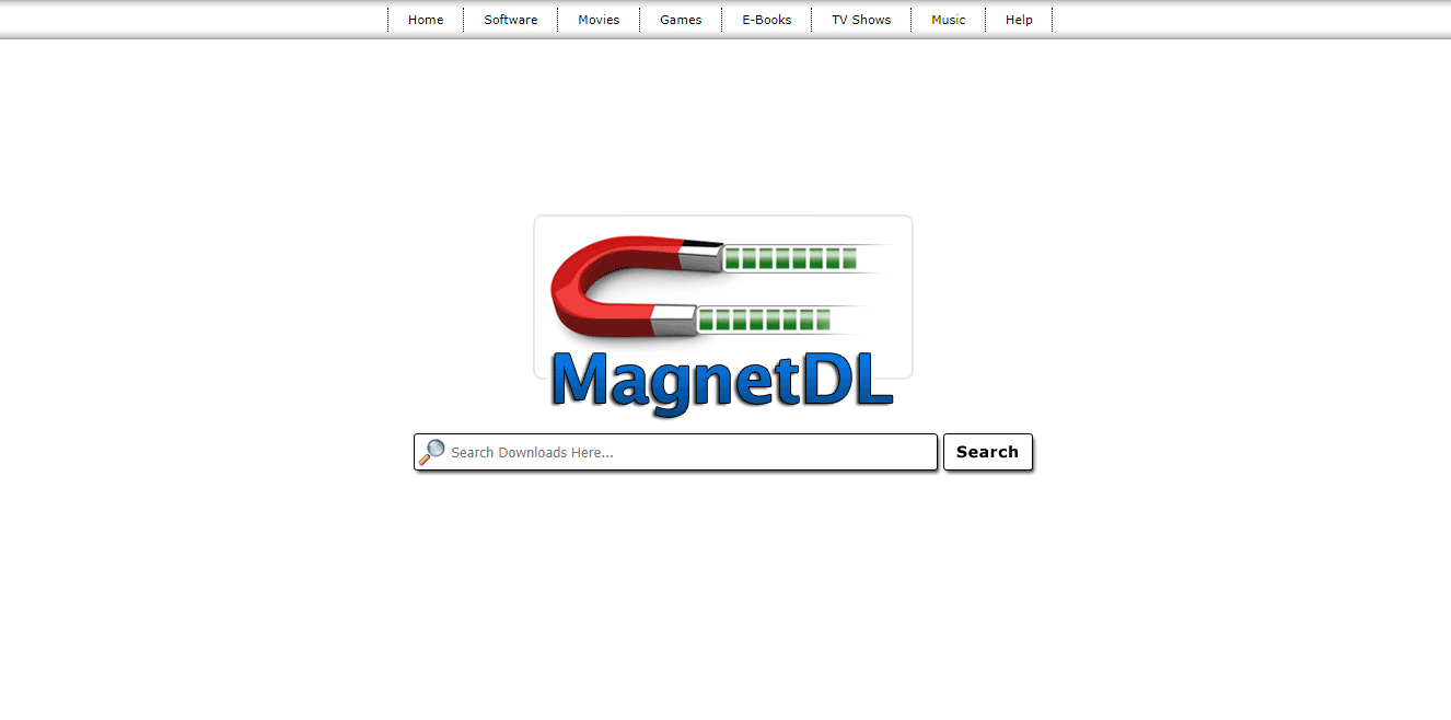 MagnetDL Torrent Site