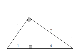 bài tập tìm x y hẹ thức lượng trong tam giác vuông