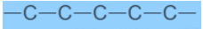 Straight chain carbon compound