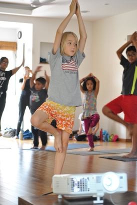 Kids in Tree Pose | Yoga for Kids