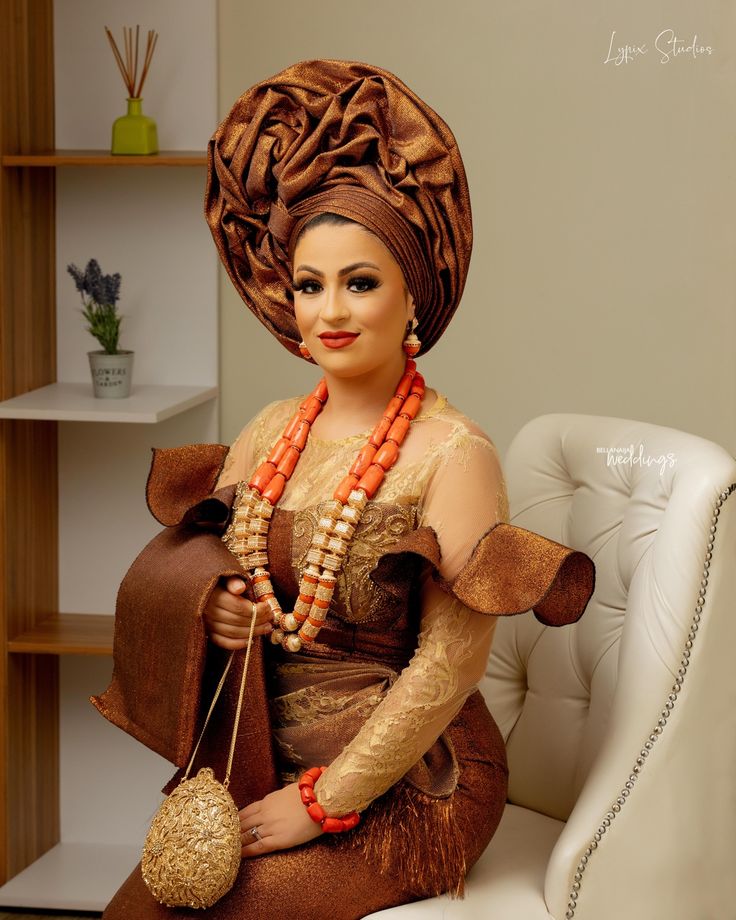 Yoruba Traditional Wedding Attire