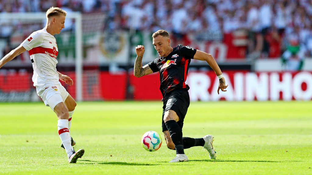 Leipzig thắng Stuttgart thành công thu hẹp khoảng cách với ngôi đầu bảng