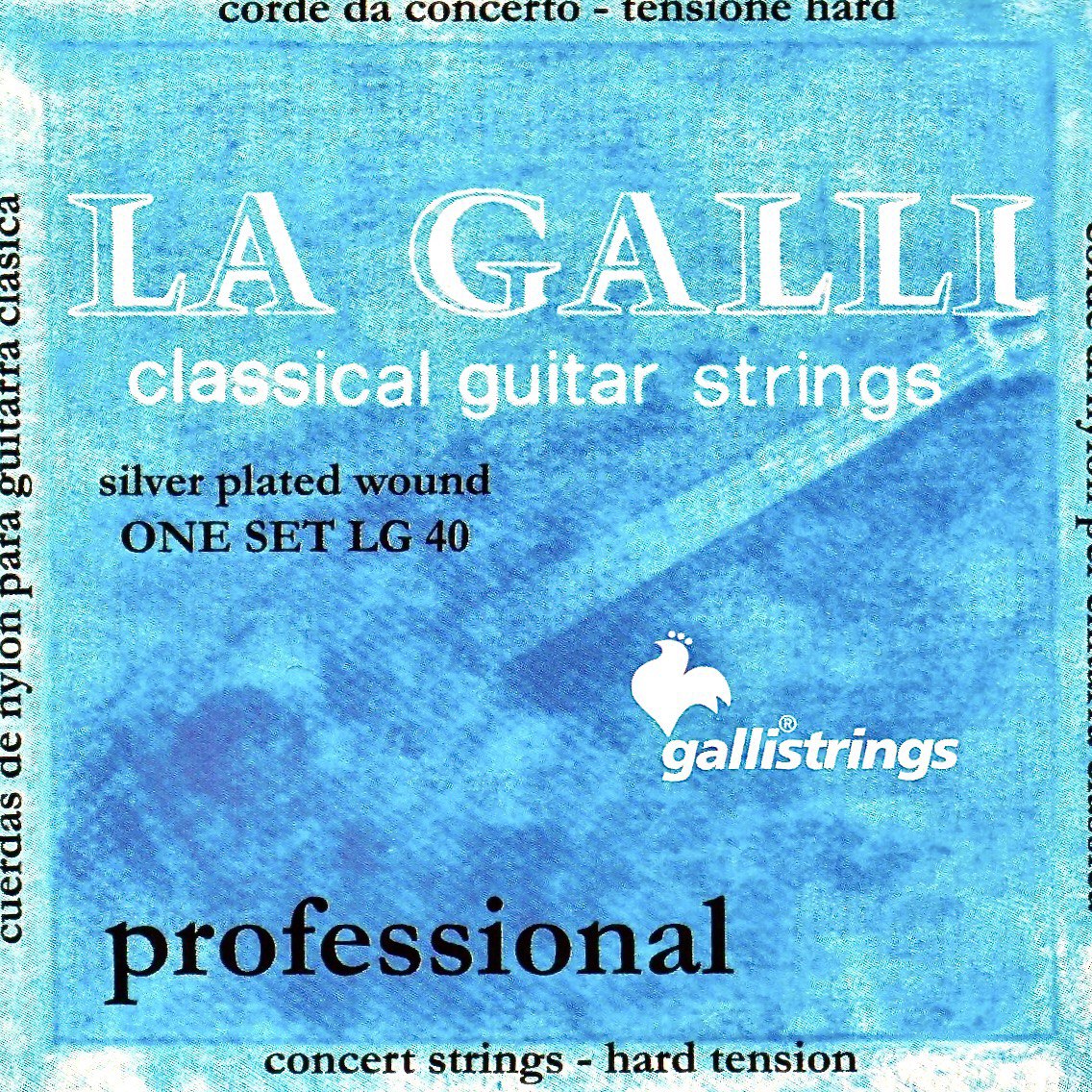 سیم گیتارکلاسیک گالی LG50-40