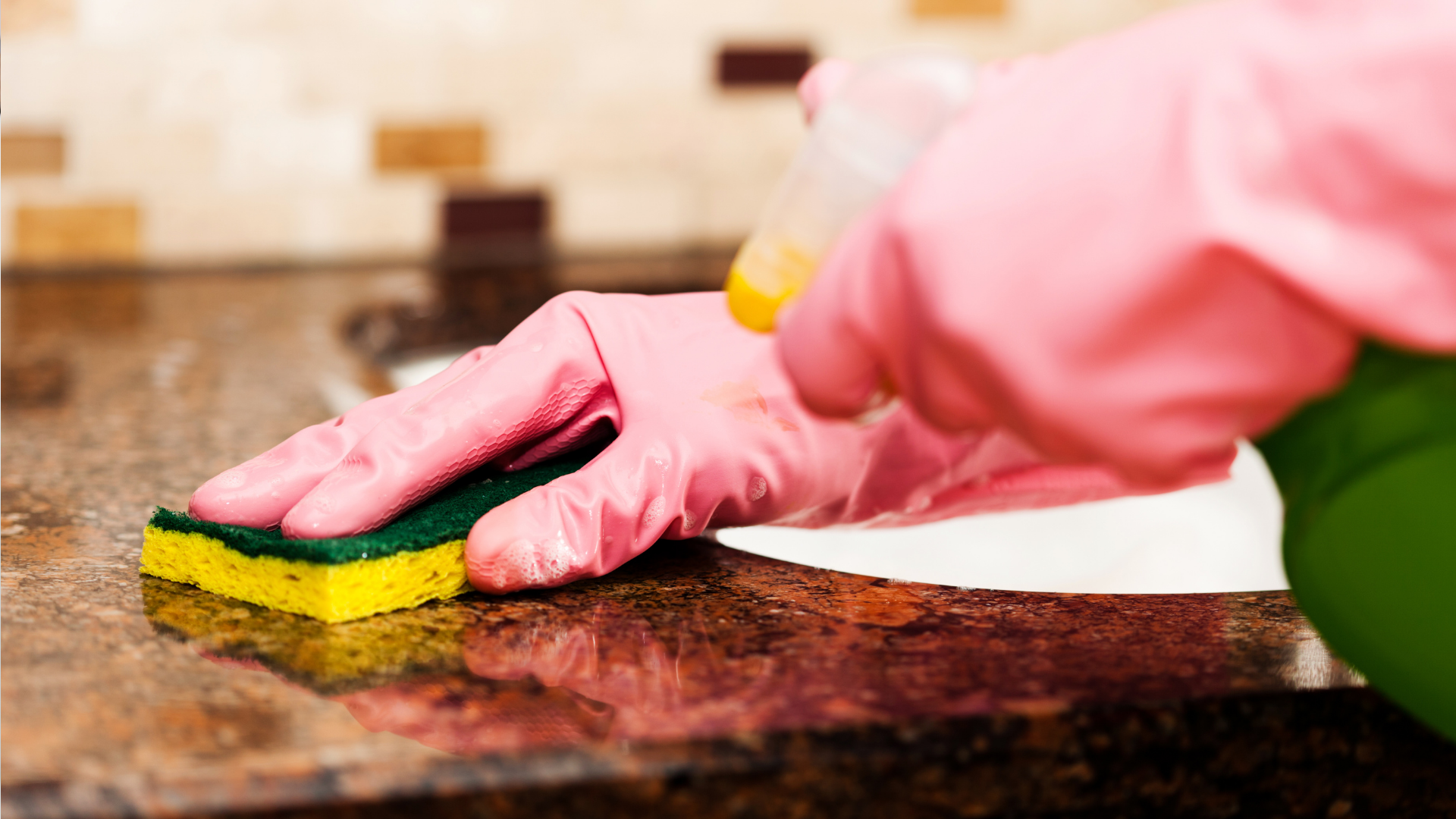 Cleaning granite in your offices