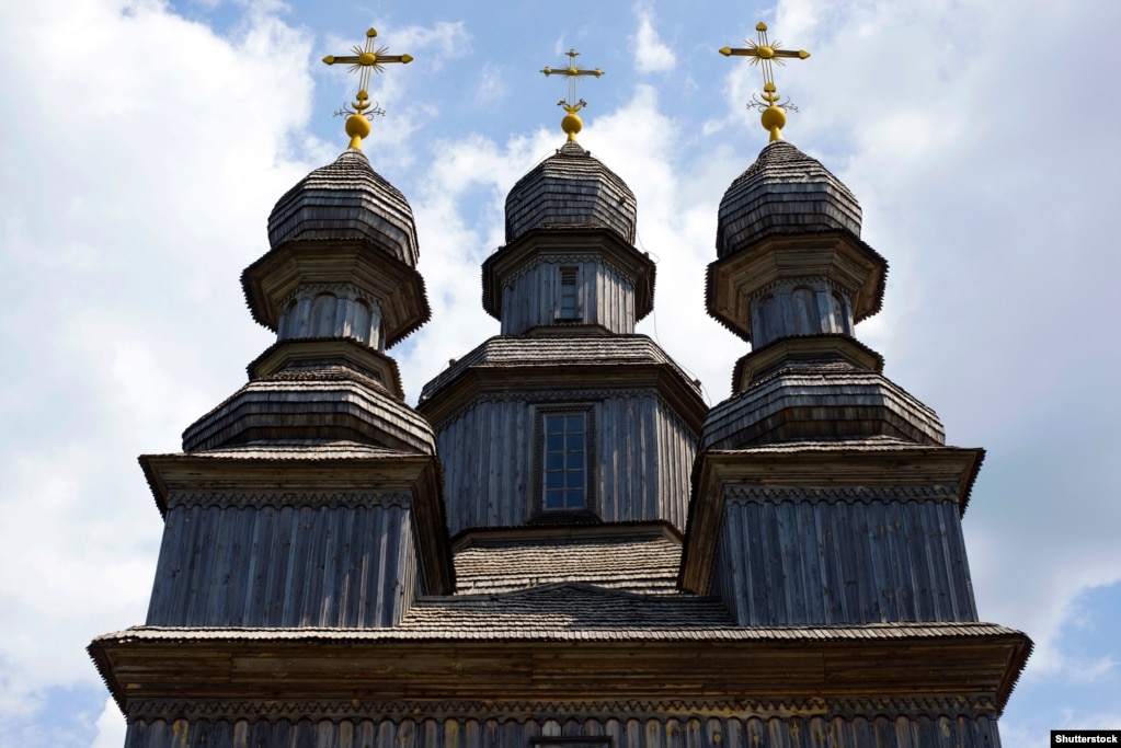 Георгіївська церква повністю дерев’яна, збудована без жодного цвяха (архівне фото)