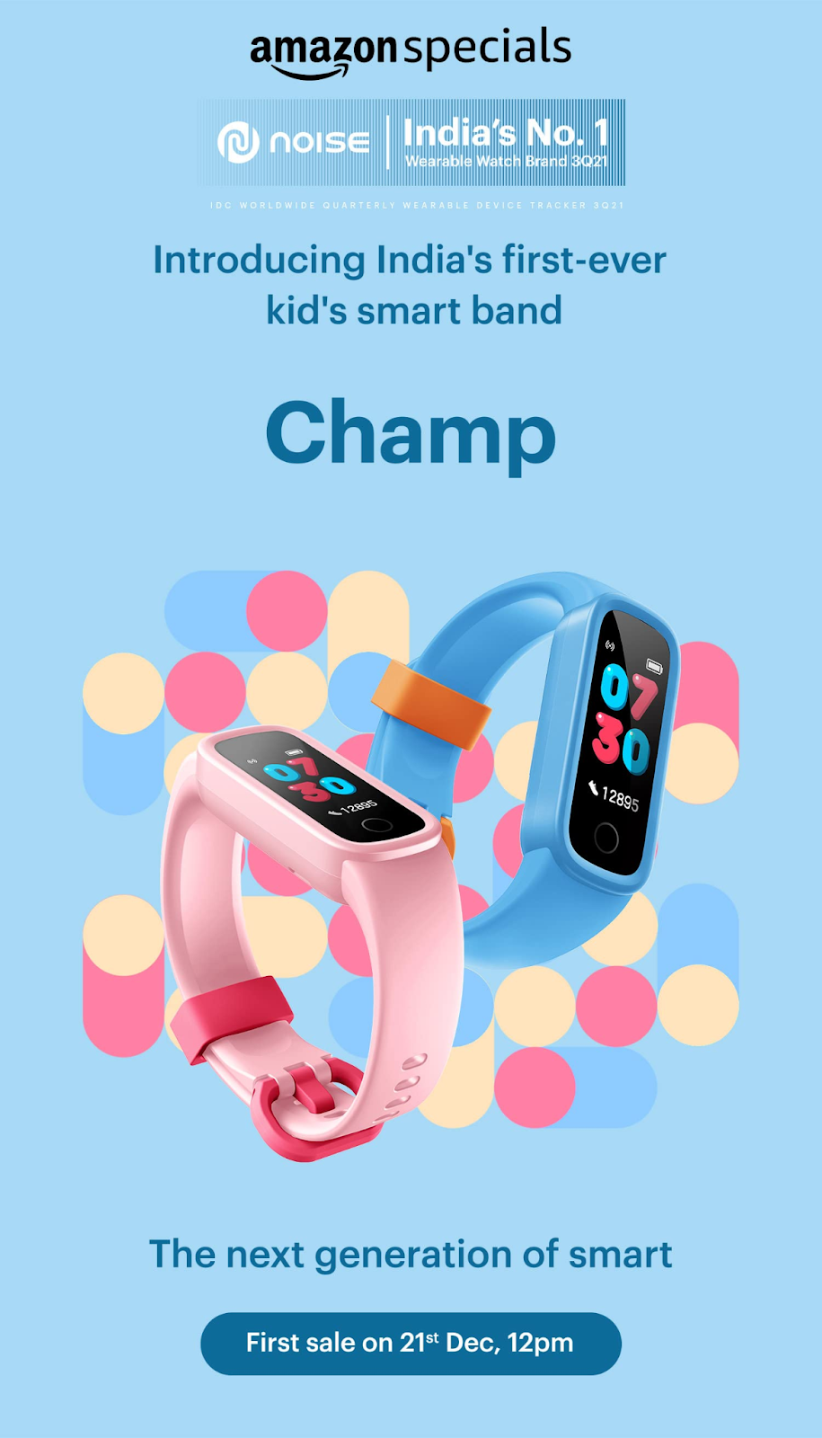 Noise Champ: India’s First Ever Kid’s Smart Band