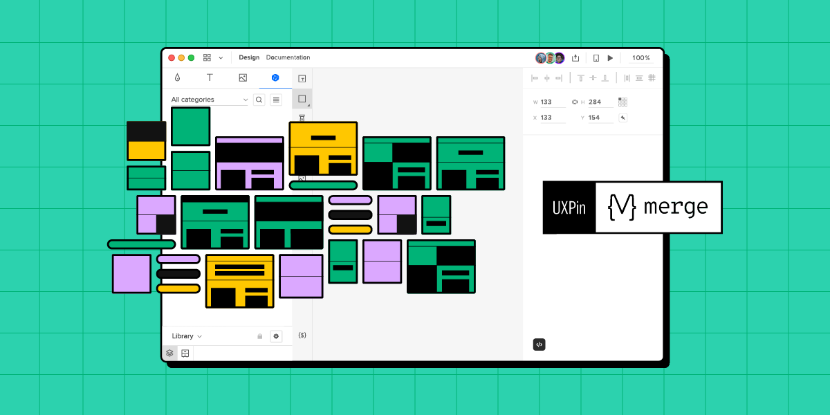 UXPin Merge Patterns（ パターン ）の使い方・チュートリアル