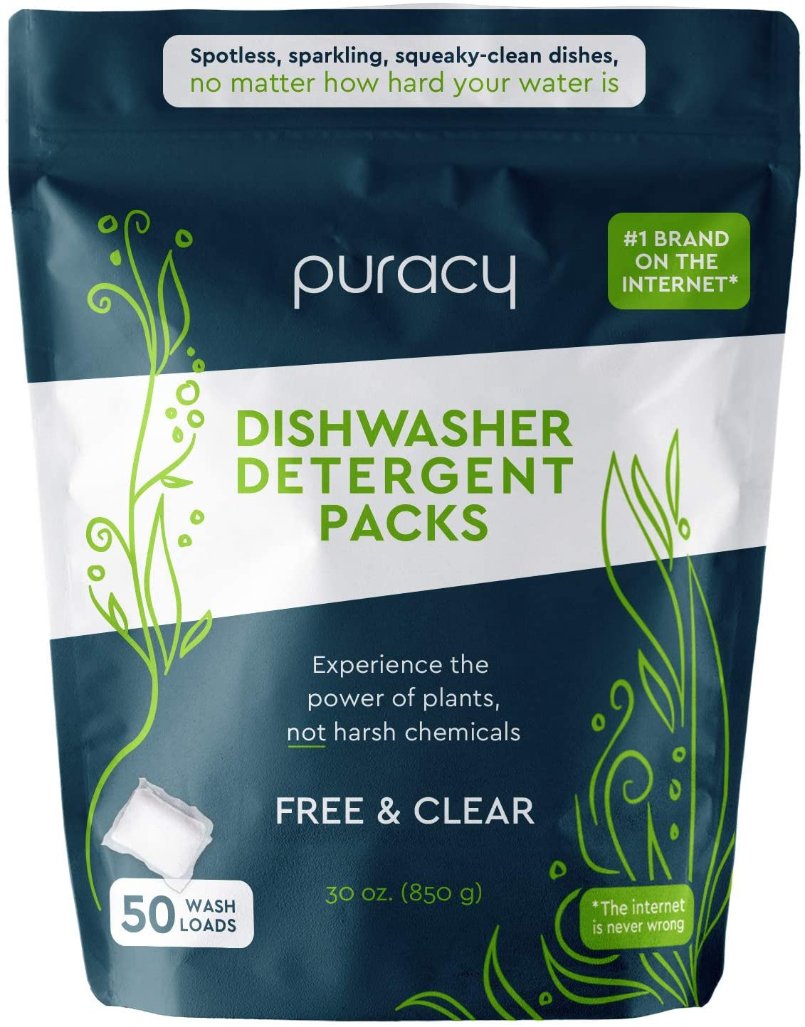 Puracy Dishwasher Detergent Packs