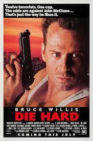 Bruce Willis's Die Hard Movie Poster