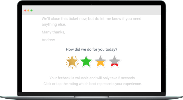 Customer Satisfaction Survey Tools - Customer thermometer