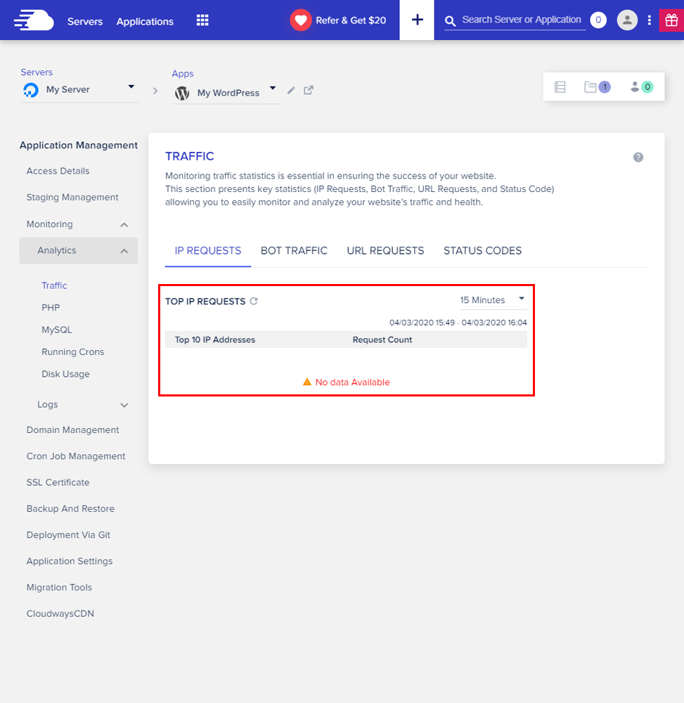 Cloudways-monitoring