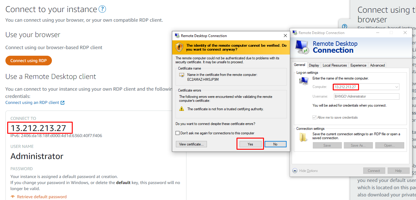 Cara Buka Port VPS AWS Lightsail Windows