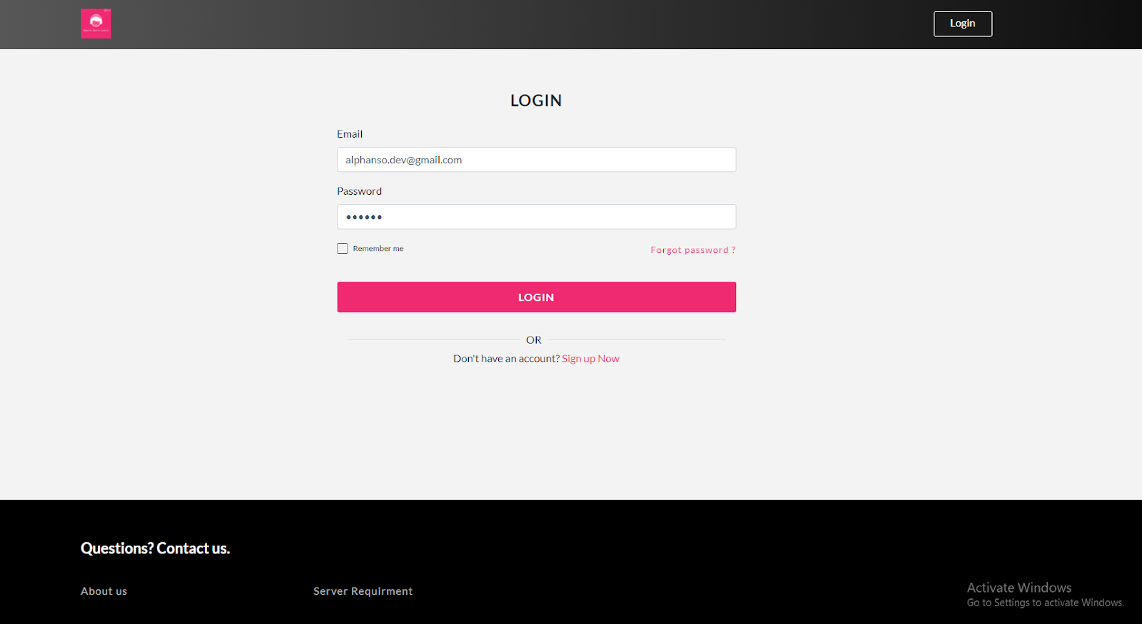 Melodify Sign up