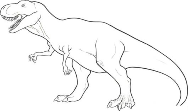 Dinossauro para Colorir: 51 Modelos para Baixar e Imprimir