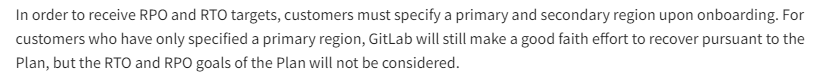 GitLab Dedidcated DR Plan 2