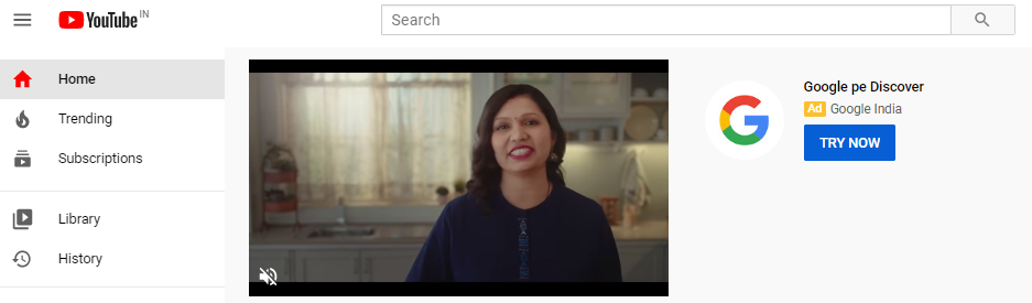 Trueview discovery google ad format