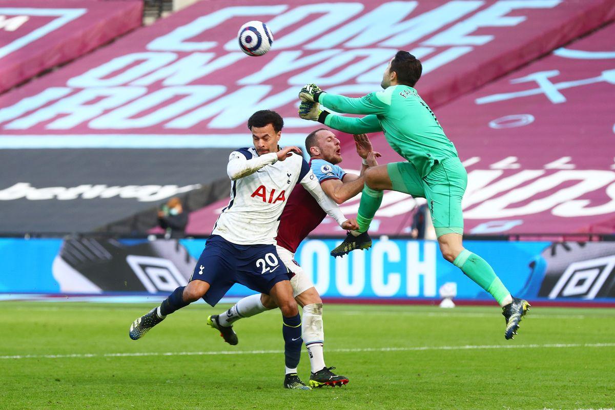 Ở lần đối đầu gần nhất, West Ham đánh bại Tottenham 2-1