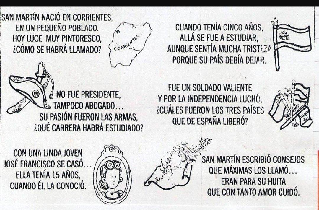San Martín | San martin, Actividades, Educacion
