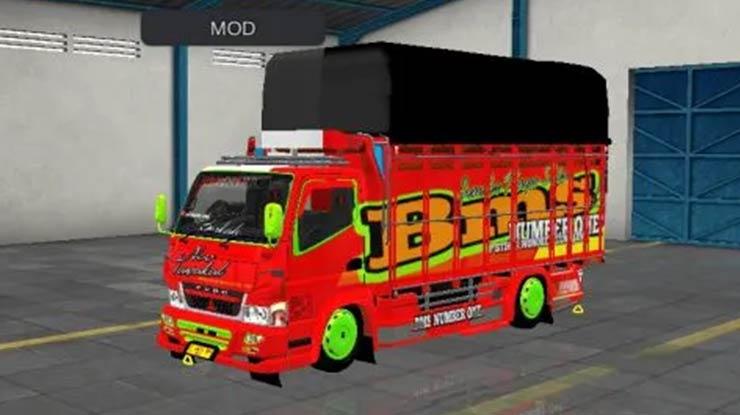 3. Mod Bussid Truck Canter Oleng New Tawakal