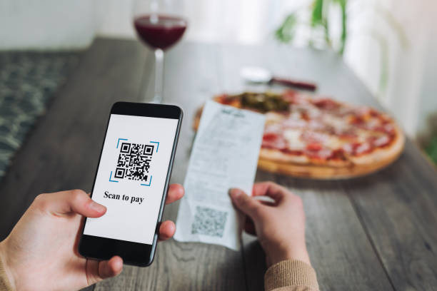 QR Code used in a Restaurant