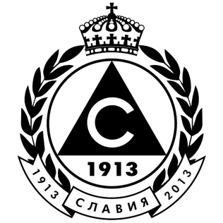 Escudo do Slavia Sofia.       (Foto: Escudo Futebol Clube)