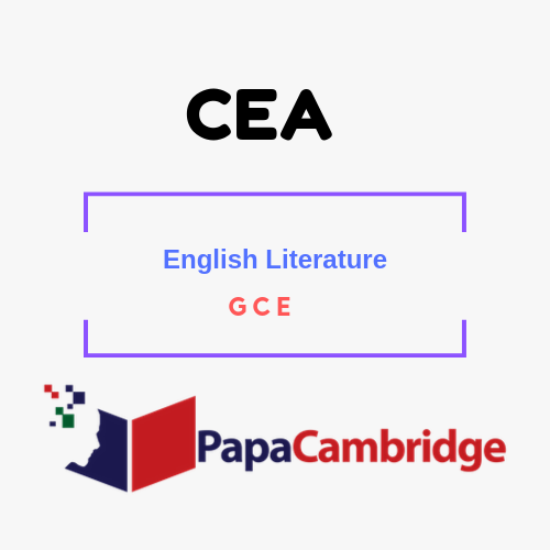English Literature General Certificate of Education PPT Slides