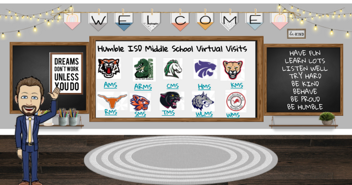 Humble ISD Middle School Virtual Visit 2021