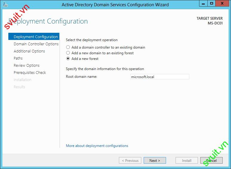 Configure Active Directory on windows server 2012 (3)