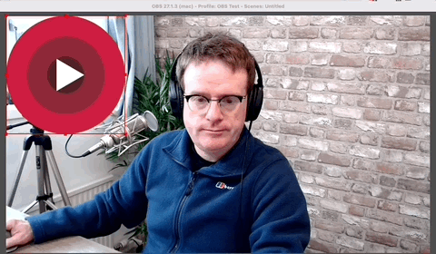 Adding your logo to OBS show