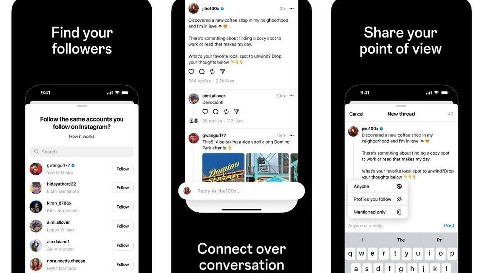 Threads Meta facilitate the sharing of posts as Instagram Stories or links on various platforms - Forbes
