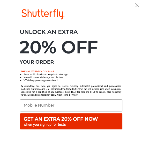 shutterfly free shipping code retailmenot Nella Crum