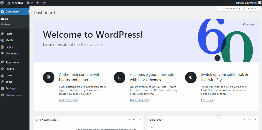 Download Elementor in your WordPress website - How to build a WordPress website for free