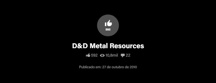 D&D Metal Resources