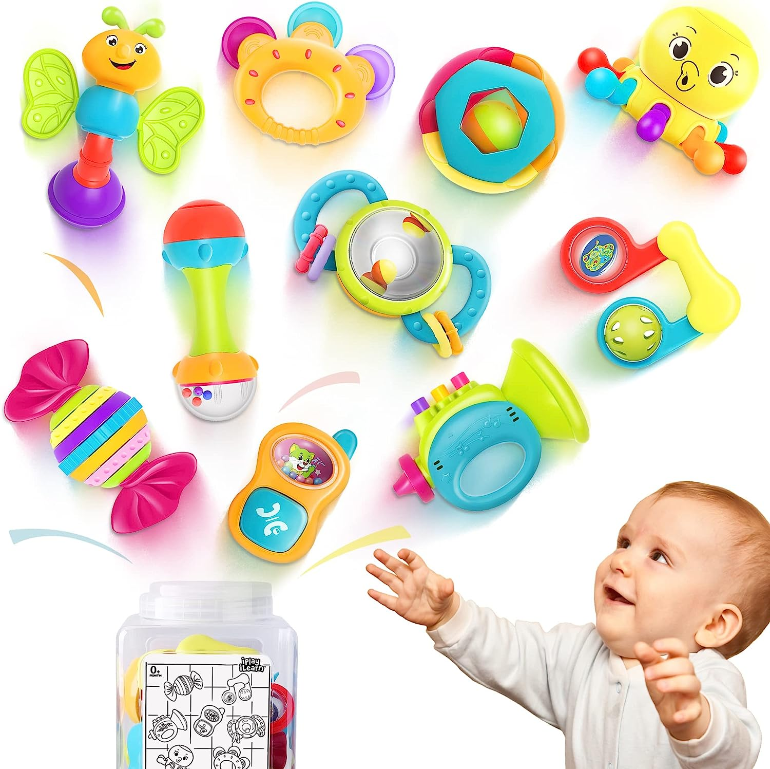 rattles toy set