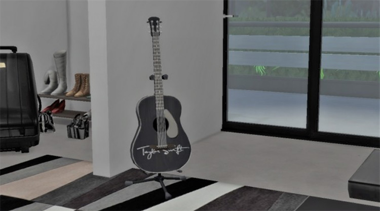 Taylor Swift Guitar for Sims 4