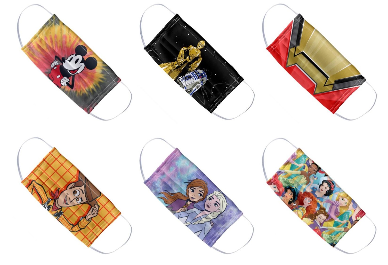 New Disney Face Masks Now Available Online & In-Store | Disney Parks Blog