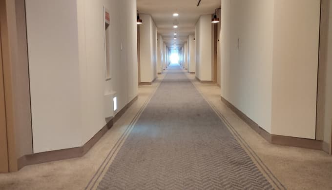 大磯プリンスホテル：廊下