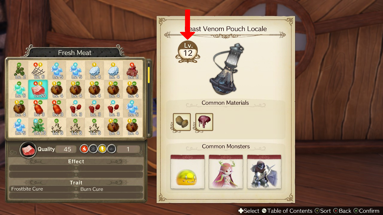 Rarer items will produce better drops and rare monsters. | Atelier Ryza: Ever Darkness & the Secret Hideout