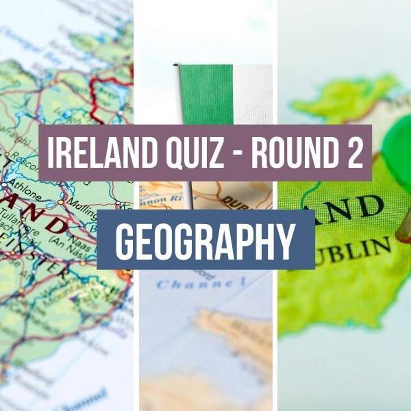 Ireland Quiz questions about Geography
