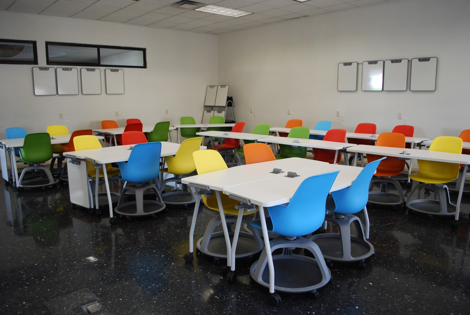 Redesigned classroom with