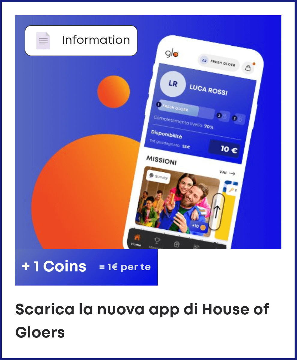 Promozione Glo: scarica l'app