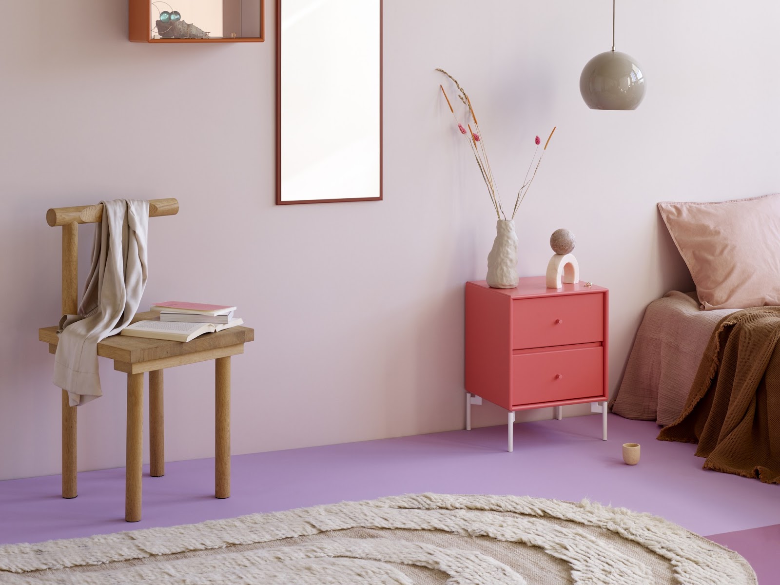Color trends 2021: Millennial Purple interior design