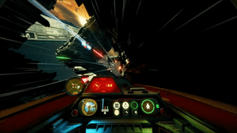 Gif of in-game footage of Star Wars Squadrons.
