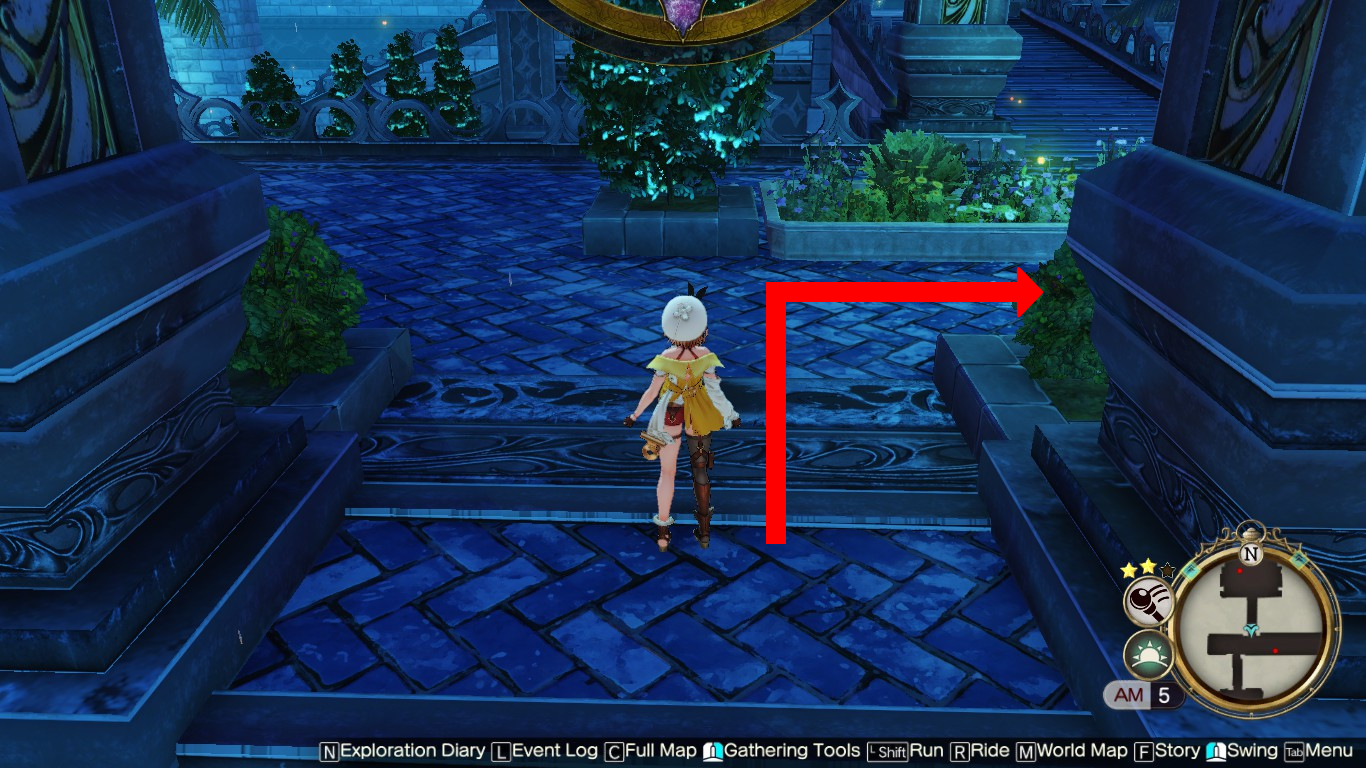 Walking to the eastern end of the floor | Atelier Ryza 2: Lost Legends & the Secret Fairy
