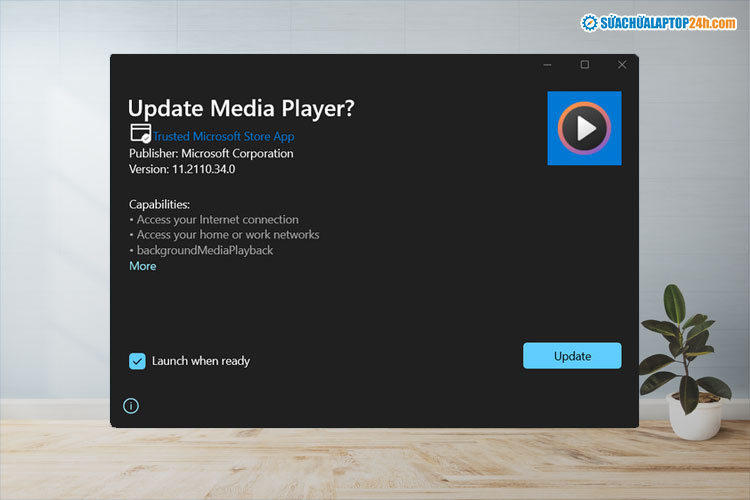 Cập nhật Media Player cho Windows 11