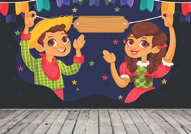 painel de festa junina