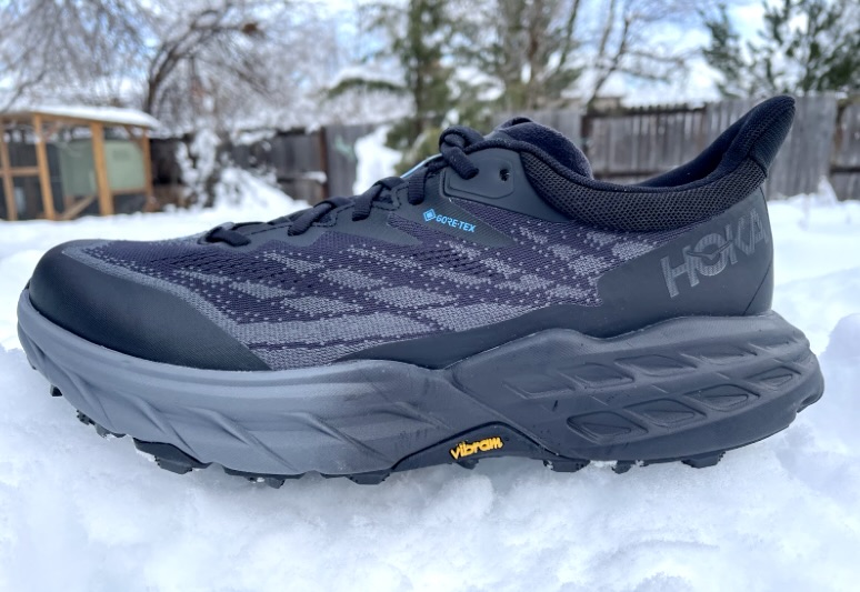 Road Trail Run: Hoka Speedgoat 5 Gore-Tex Spike Multi Tester Review: The  Dream Shoe for Any Icy Trail (or Road) Winter Throws Your Way! 7 Comparisons